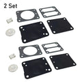 Set of 2 Fuel Pump Repair Kit for Briggs & Stratton (693502, 42E000, 422000, 460000, 463000)