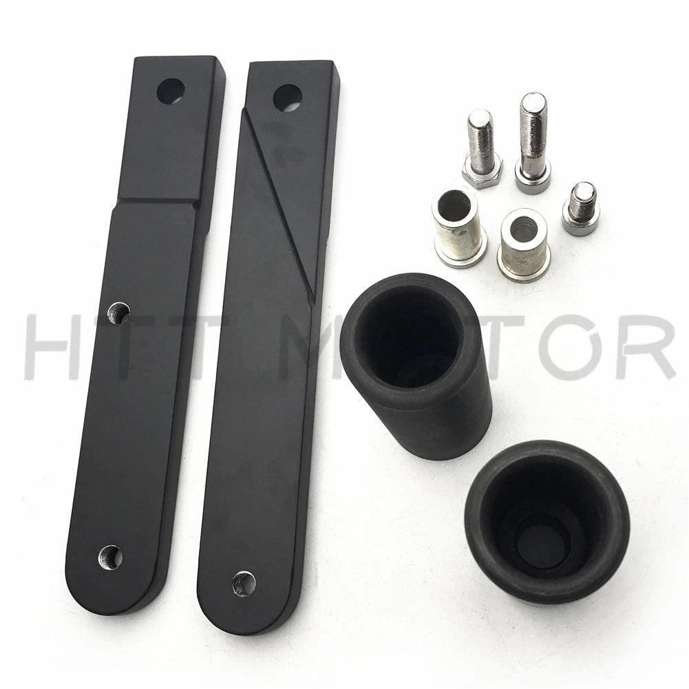 Frame Slider Protector Kit for Honda CBR 600RR (2009–2012) - Black