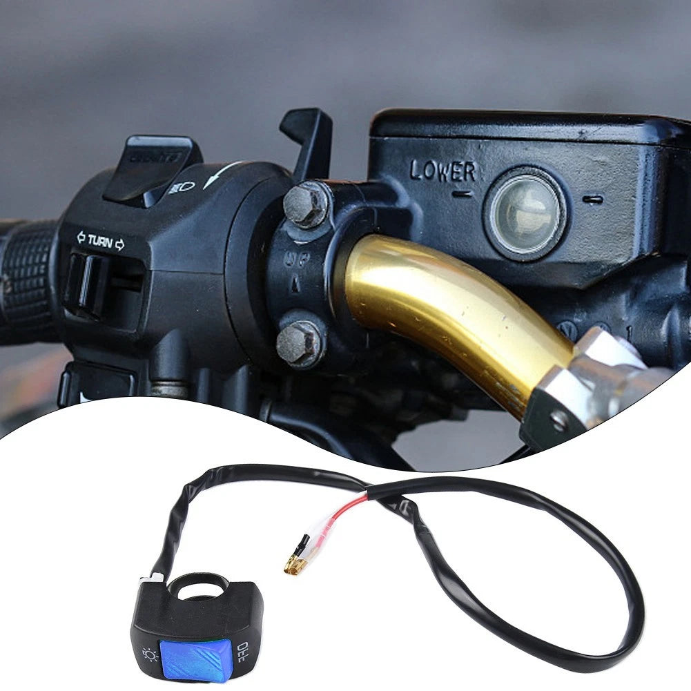 Motorcycle High Quality Button Handlebar Mount Dirt Bike Light Waterproof Switch