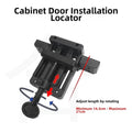 Adjustable ABS Door Mounting Clamp for Cabinet Installation (14.5-21 cm)