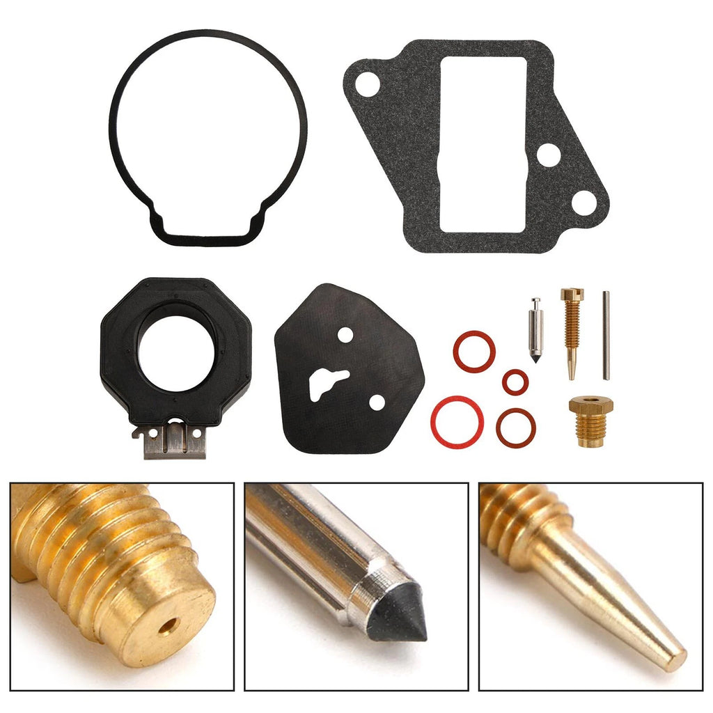 Carburetor Rebuild Kit for Yamaha 9.9HP 15HP (6E7-W0093-01, 6E7-W0093-02)