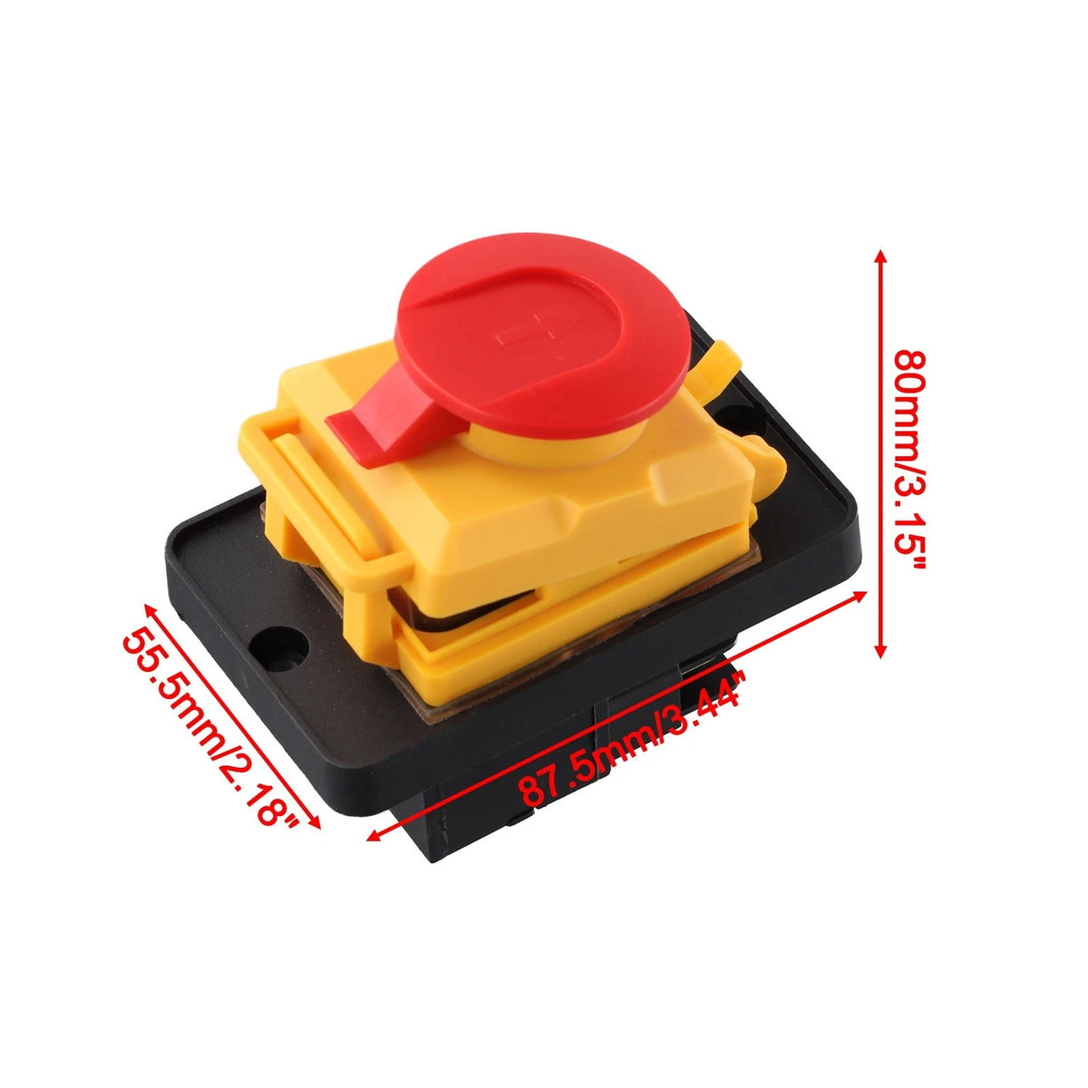 4Pin Magnetic Push Button Switch for KJD12 (Compatible)