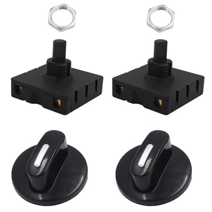 3 Speed Fan Switch Rotary Selector for Home Use (120V-250V)