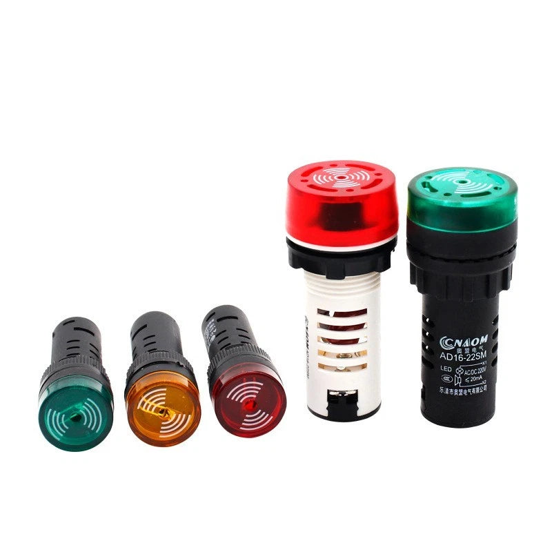 Multicolor Flashing Buzzer for Electric Power Telecommunications Printing
