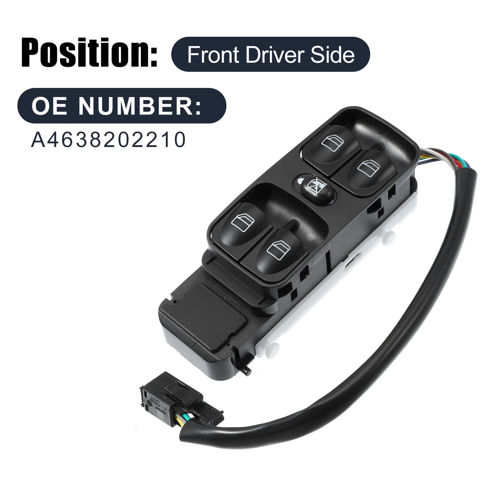 Power Window Switch Replacement for Mercedes-Benz G500 (2002–2008)