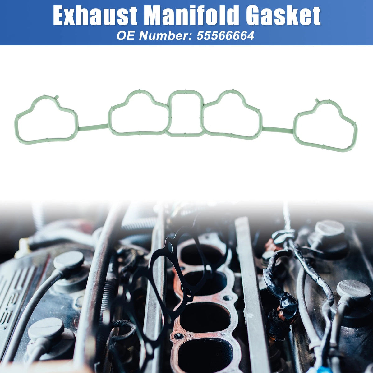 Exhaust Manifold Gasket Replacement for Buick Encore Chevrolet Cruze (2012–2019)