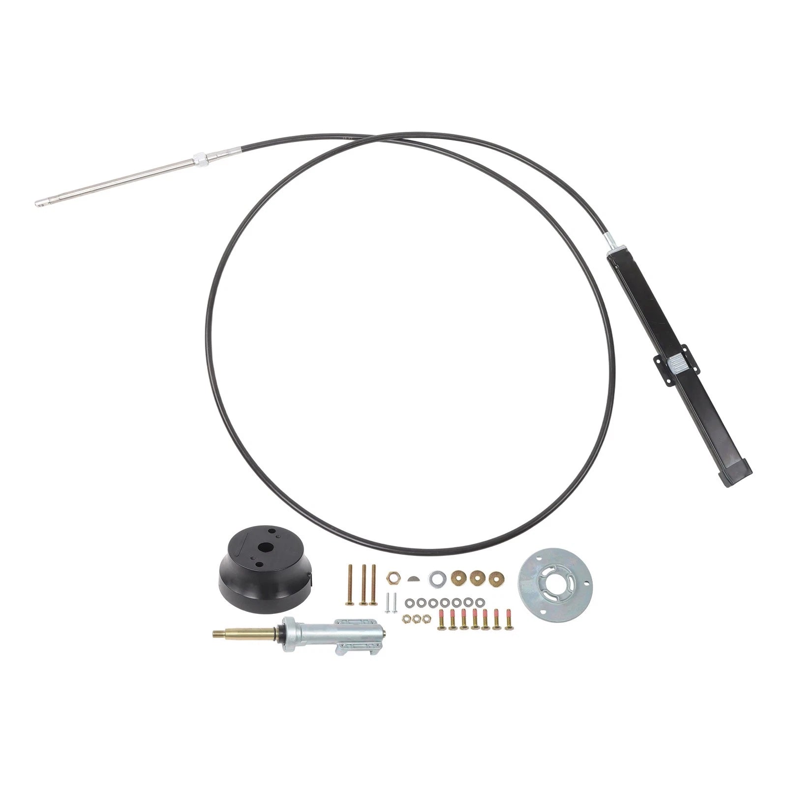 Steering Cable Kit for Boat (13FT Back Mount Rack and Pinion)