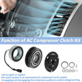 Air Conditioner AC Compressor Clutch Kit for Subaru Forester Impreza (2008–2018)