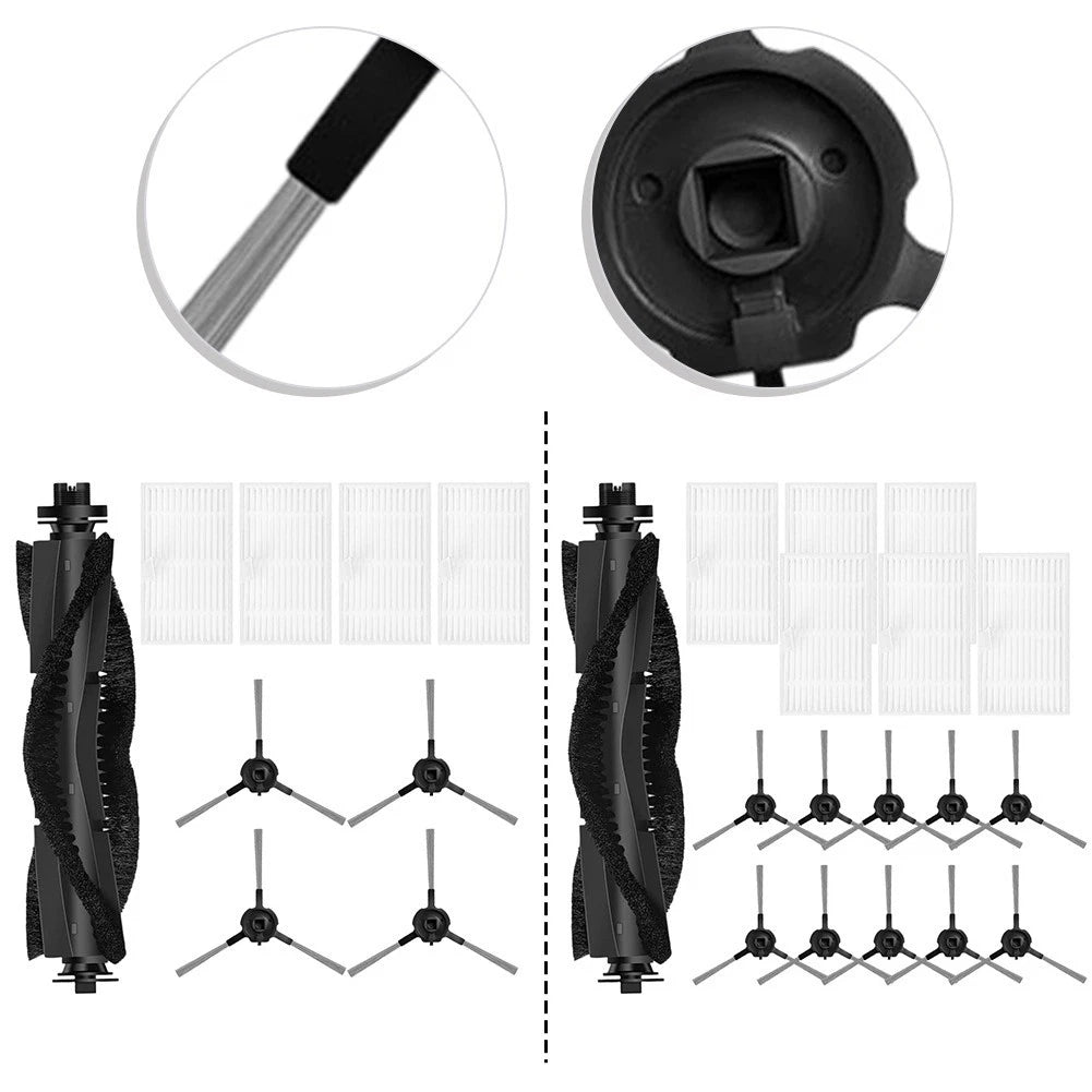 Accessory Kit for Prosceni Q20 Vacuum (Main Brush, 6 Filters, 10 Sides)