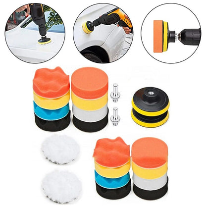 Sponge Buffing Pads Kit for Professional Finish
