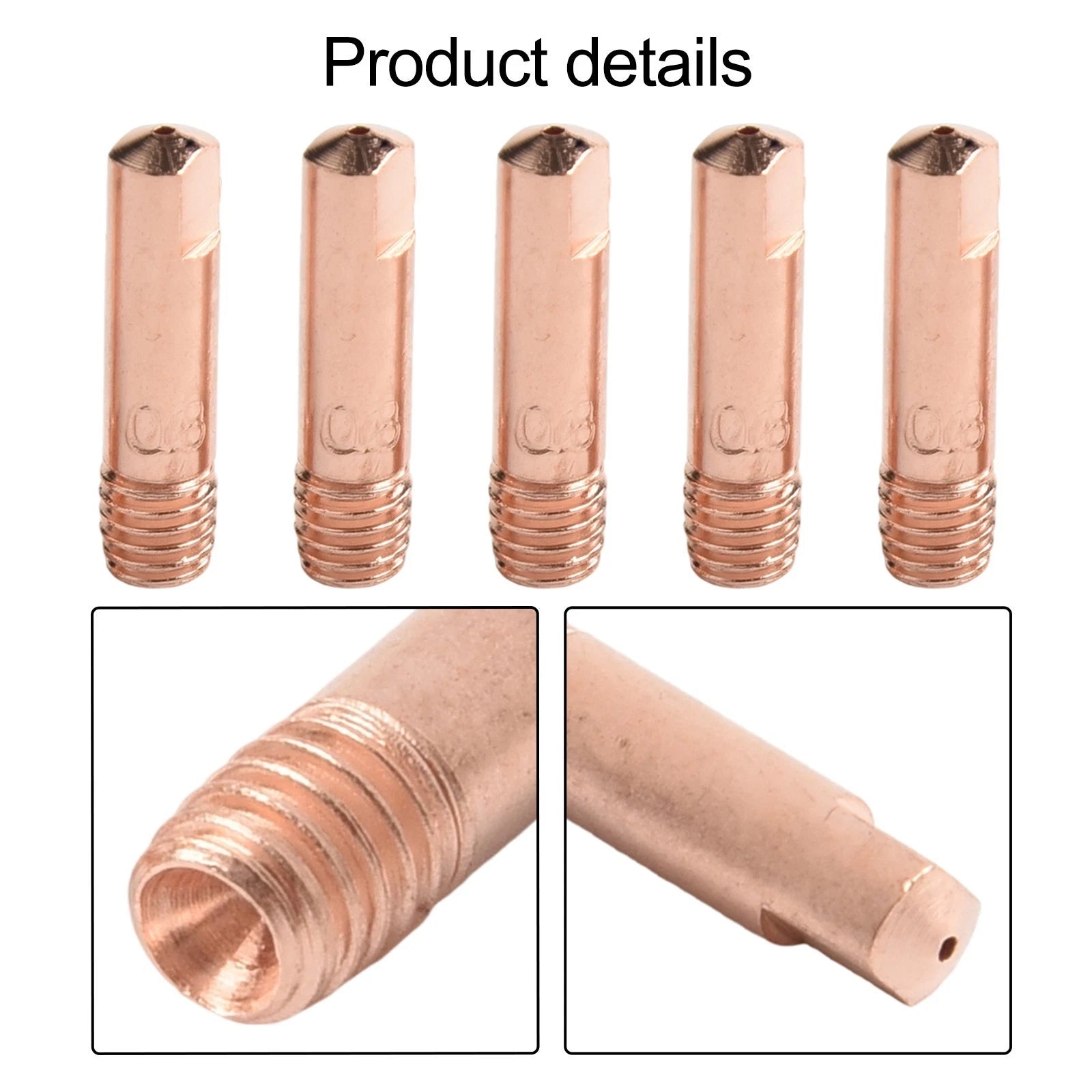 10PCS Copper Contact Tips for Mig Welder 15AK Torch