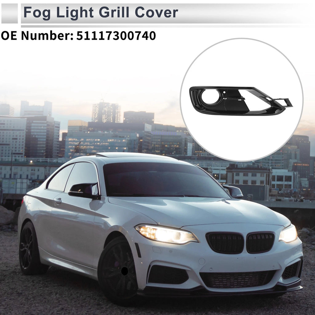 Right Front Fog Light Grill Replacement for BMW F30 F31 (2011–2018)