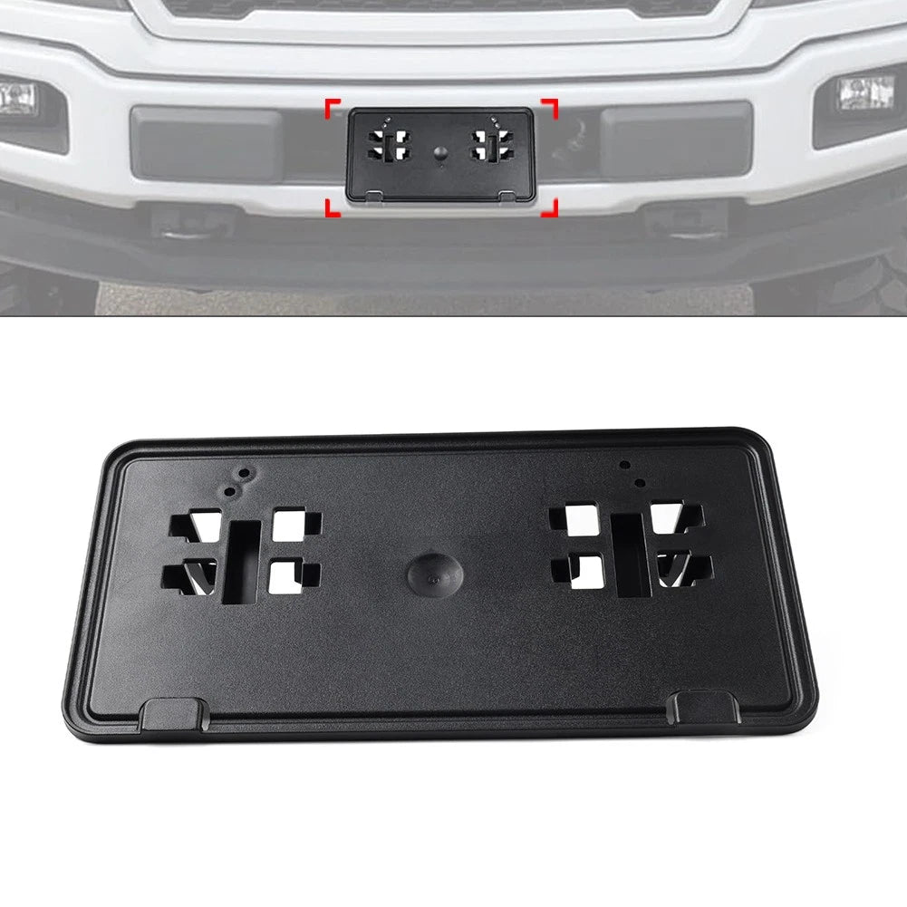 Front Bumper License Plate Mount Bracket for Ford F-150 (2018–2020)