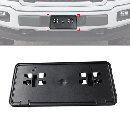 Front Bumper License Plate Mount Bracket for Ford F-150 (2018–2020)