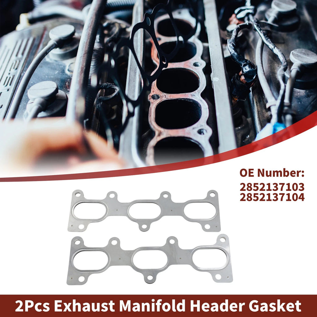 Exhaust Manifold Header Gasket Set for Hyundai Santa Fe (2001–2009)
