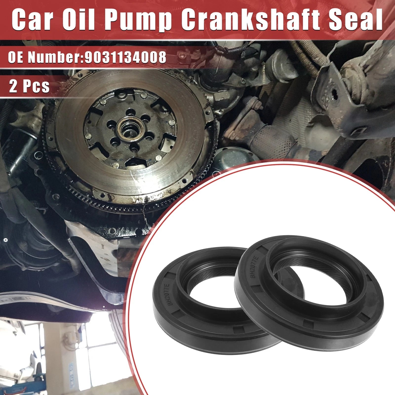 Crankshaft Seal Output Shaft Seal Replacement for Toyota Corolla (1995–2002)