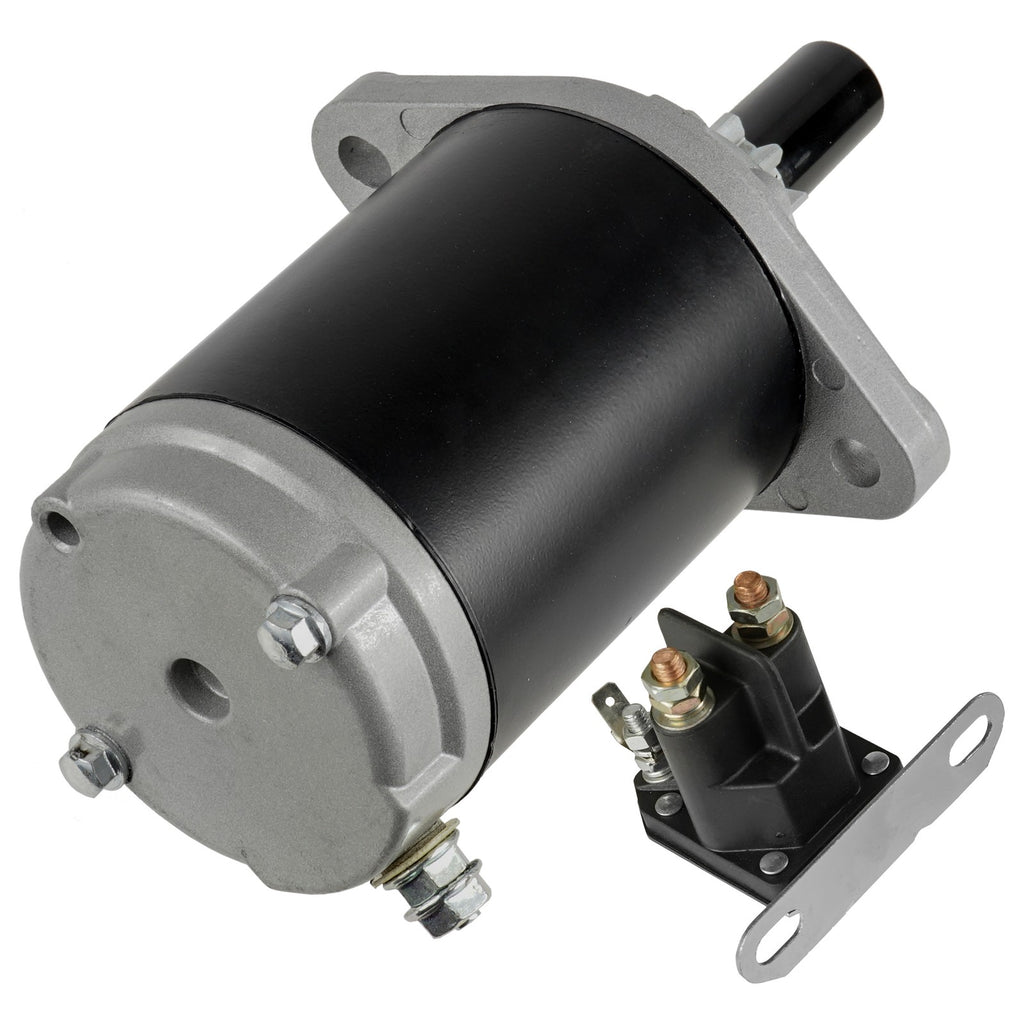 Starter and Solenoid Replacement for White Outdoor Tecumseh LT-1500 LT-1800 (2000–2000)