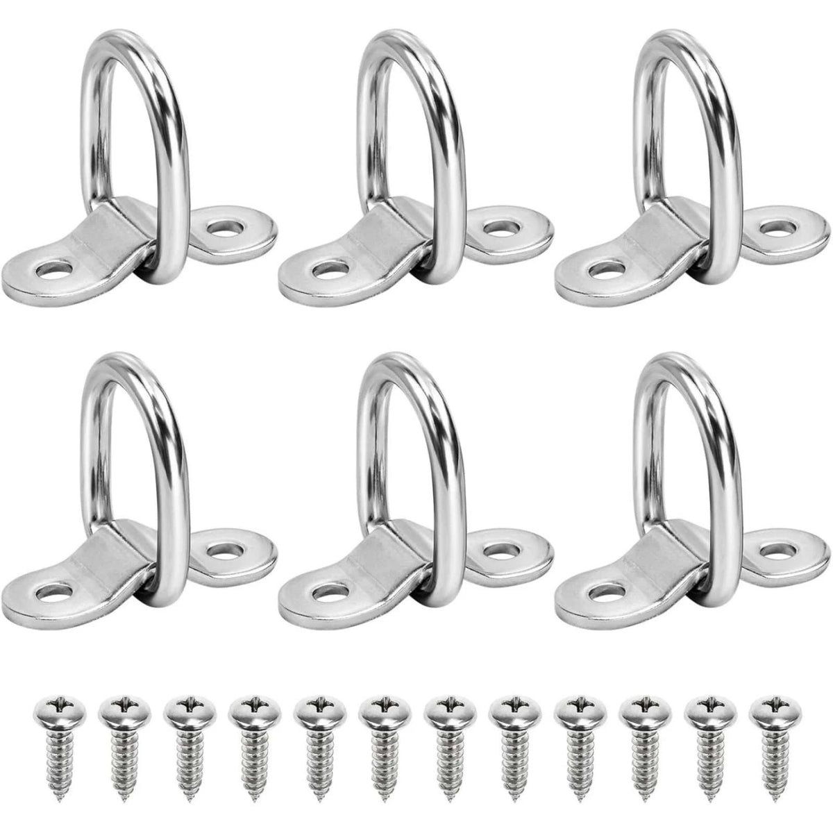 D-Ring Tie Down Anchor for Bears Trailer (120Kg, Single)