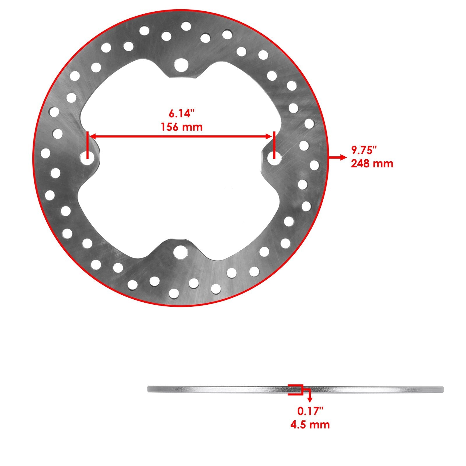 Rear Brake Disc and Caliper Replacement for Polaris Ranger (2011–2019)