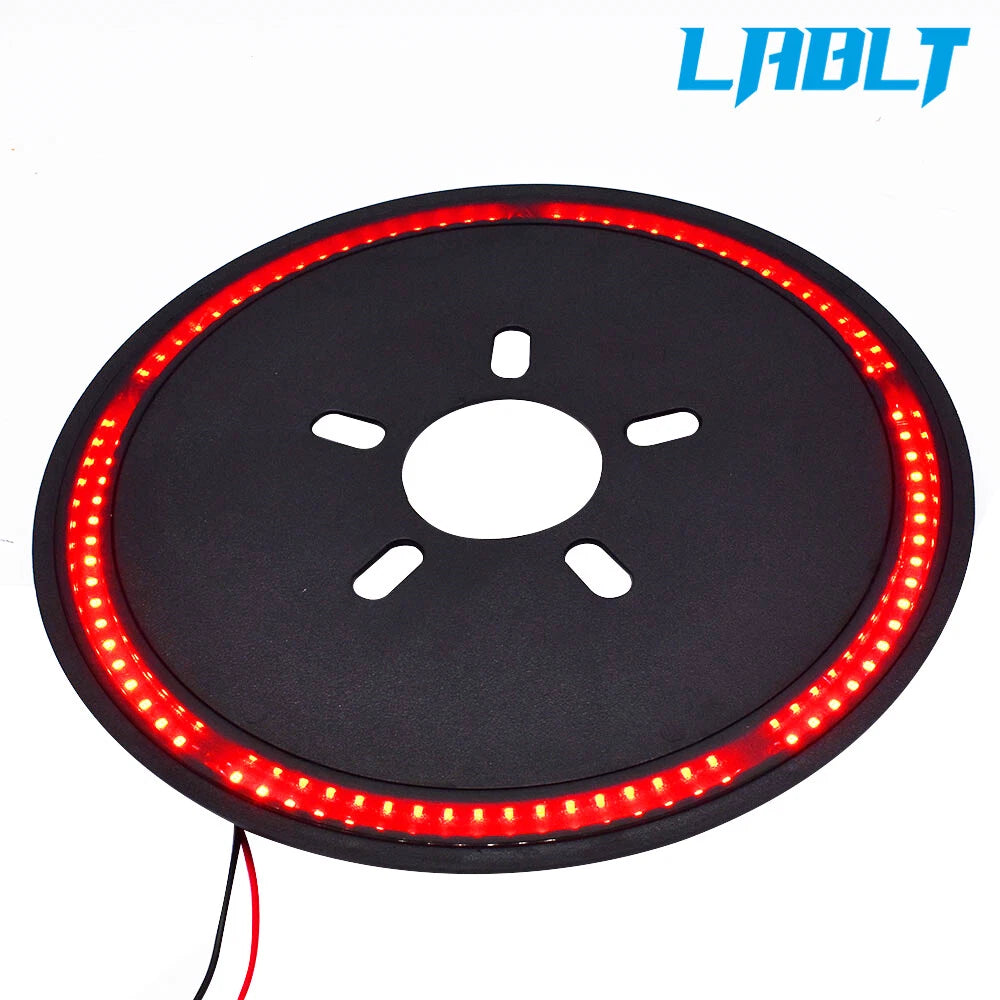 LED Third Brake Light Lamp Ring for Jeep Wrangler (1986–2019)