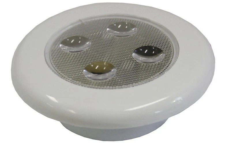 4 LED Waterproof Compact Cockpit Courtesy Light for Boat Caravan (12/24 Volt)