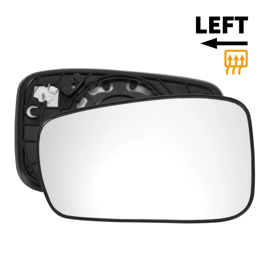 Heated Left Side Mirror Glass Replacement for Hyundai Sonata (2011–2014)
