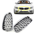 Pair of Front Chrome Grills for BMW Z4 E89 (2009–2016)