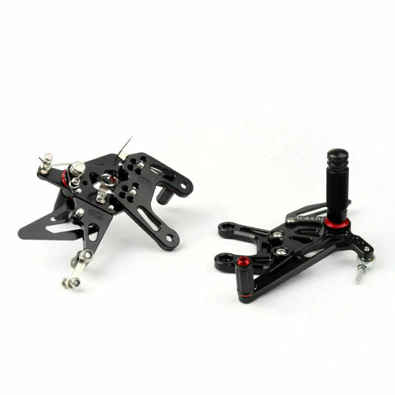 CNC Aluminum Rearsets Footpegs for Kawasaki ZX-10R (2011–2015) ZXT00J