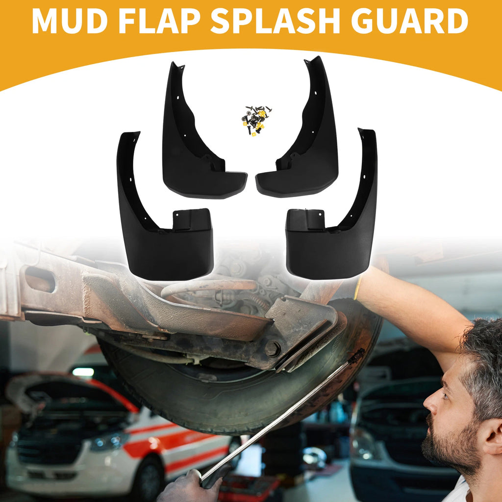 Mud Flap Splash Guard Set for Nissan Navara (2005–2016)