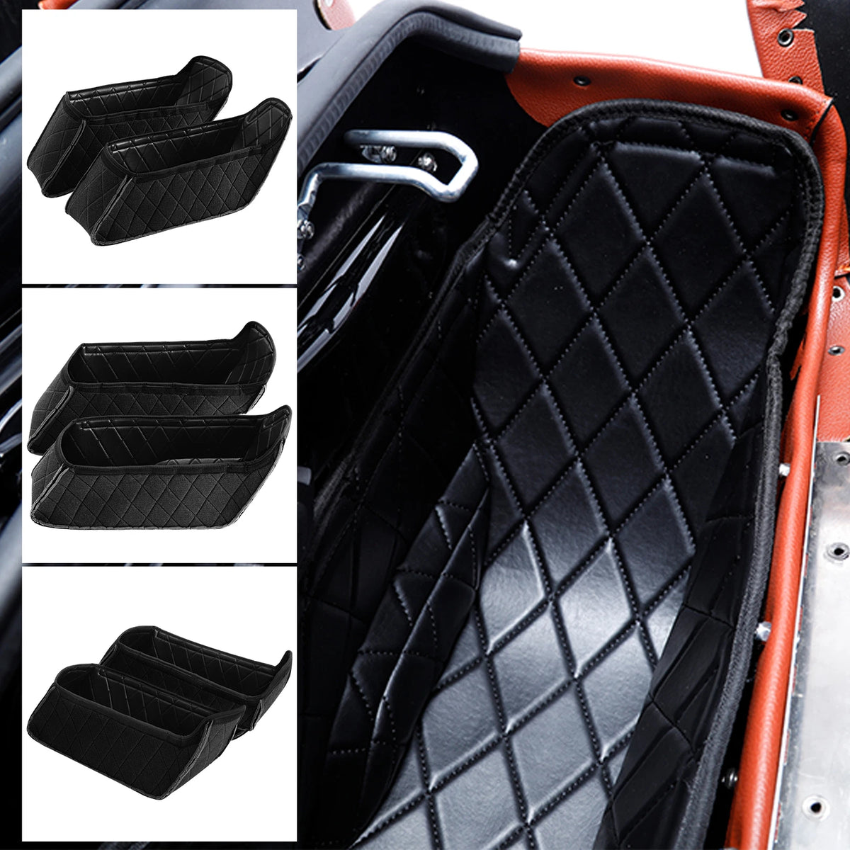 Saddlebag Liners Inserts for Harley Fat Boy FLFB, Breakout FXBRS (2018–2023)