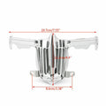 Chrome Tappet Lifter Block Accent Cover for Harley Davidson Road King (2002–2016)