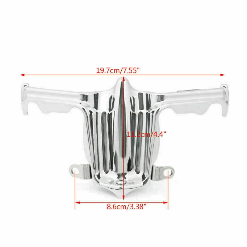 Chrome Tappet Lifter Block Accent Cover for Harley Davidson Road King (2002–2016)