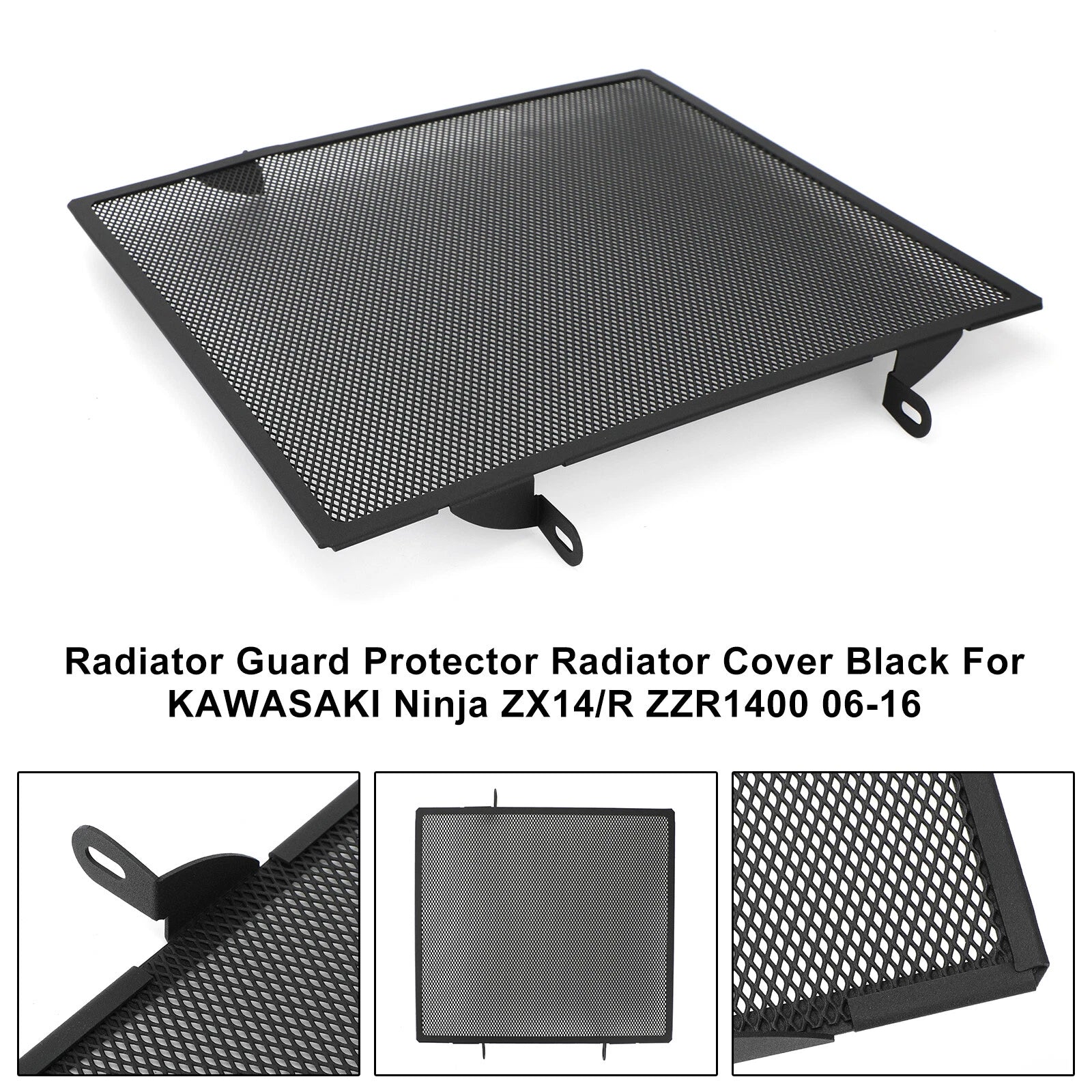 Radiator Guard Cover Protector for Kawasaki Ninja ZX14/R (2006–2016)