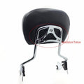 Chrome Sissy Bar Backrest Pad Mount Kit for Harley Touring (2009–2017)