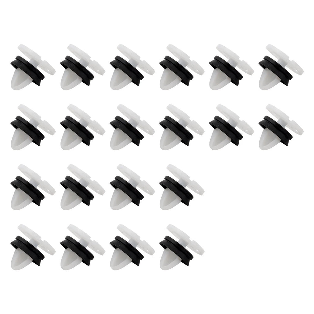 Set of 20 Door Interior Panel Trim Clips for Renault