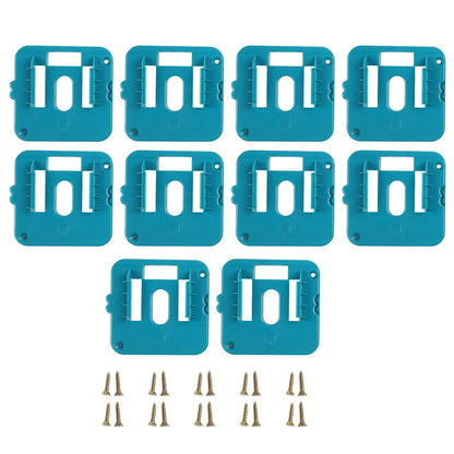 10PCS Wall Battery Holder for 18V (BL1860, BL1850, BL1840)