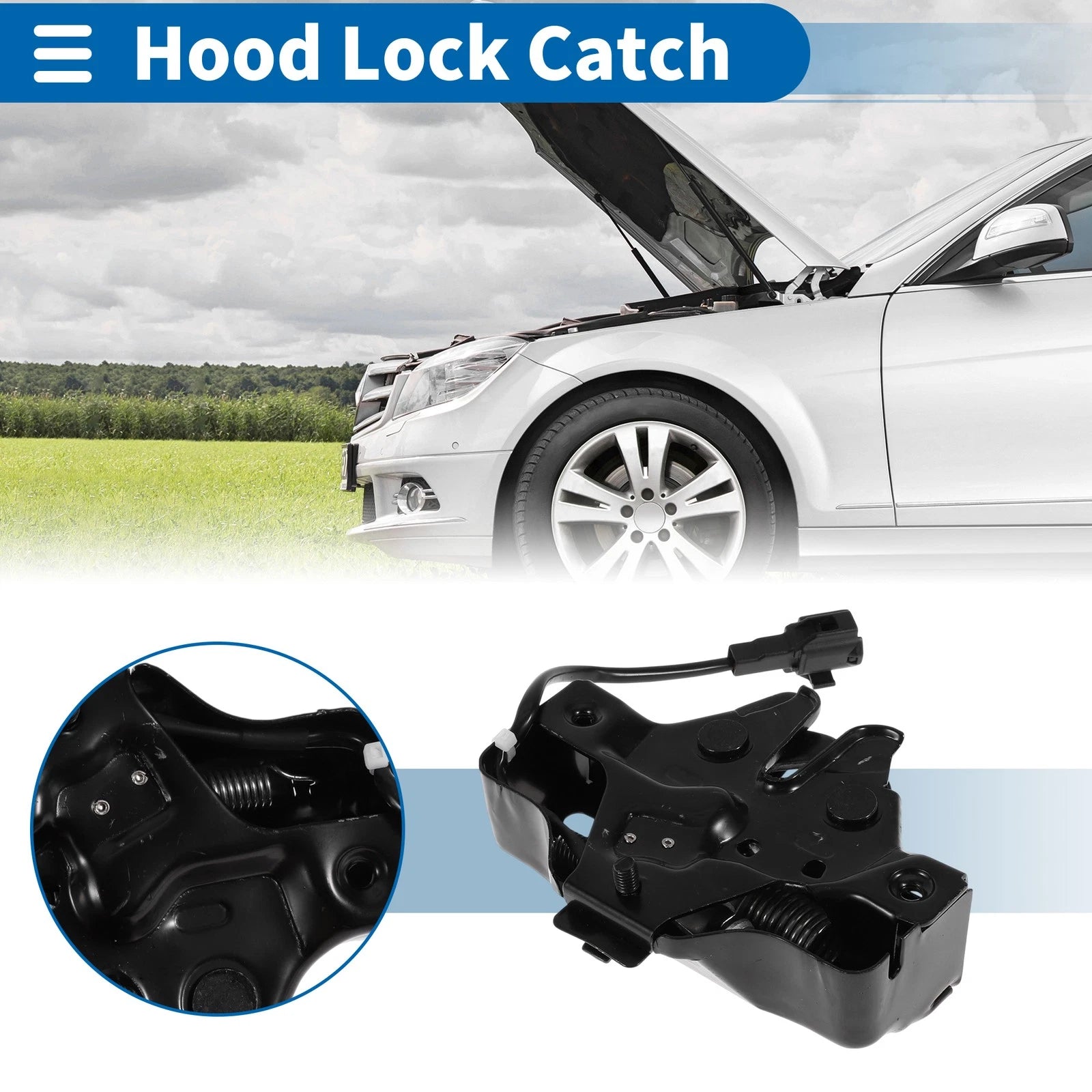 Hood Latch Assembly for Lexus RX330 (2004–2006) OEM Replacement