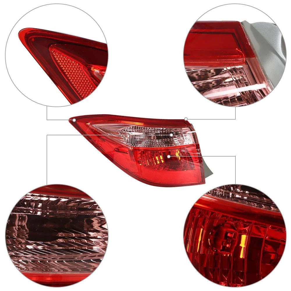 Tail Light Brake Lamp Outer Left Driver Side for Toyota Corolla (2017–2019)