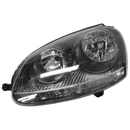 LH Non-Xenon Headlight for Volkswagen Golf Mk5 GT/GTI/R32 (2005–2009)