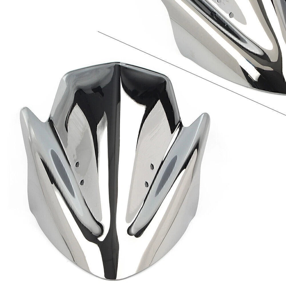 Silver Front Windshield Faring for Kawasaki ER-6N ER6N (2012–2016)