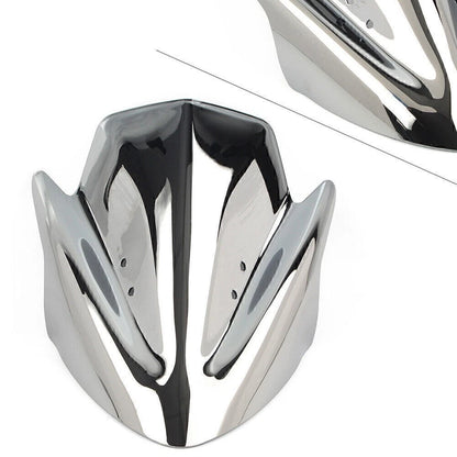 Silver Front Windshield Faring for Kawasaki ER-6N ER6N (2012–2016)