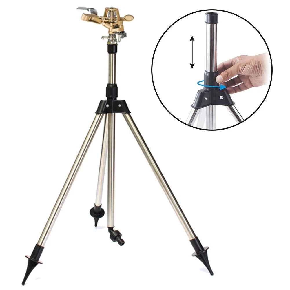 Adjustable Metal Tripod Sprinkler 90cm for Efficient Irrigation