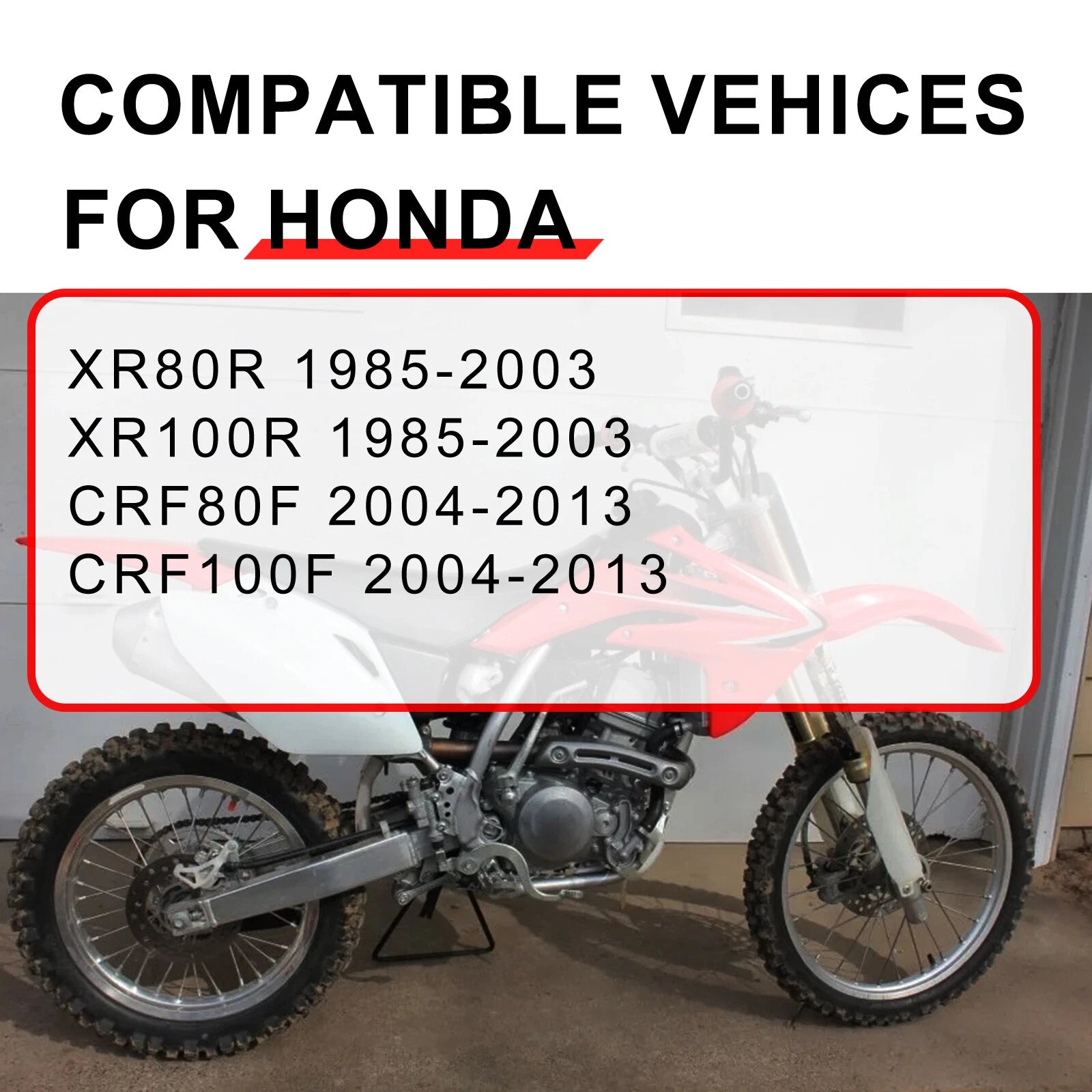 Rear Chain Guard Guide for Honda XR80R XR100R (1985–2003) CRF80F CRF100F (2004–2013)