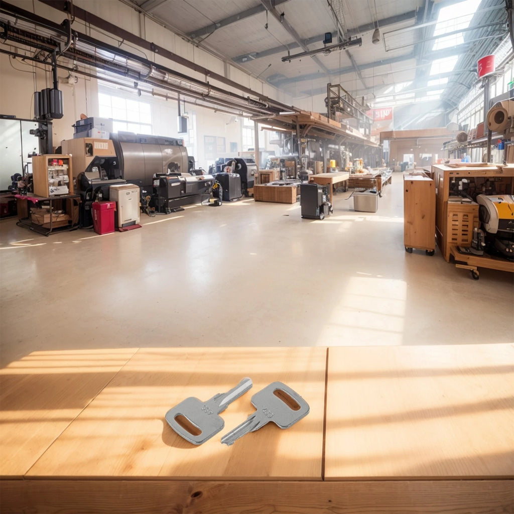 8 Common Ignition Keys for Heavy Construction Machinery Equipment