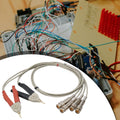 2Pcs Circuit Clamp Clip Connector for Test Meter Standard