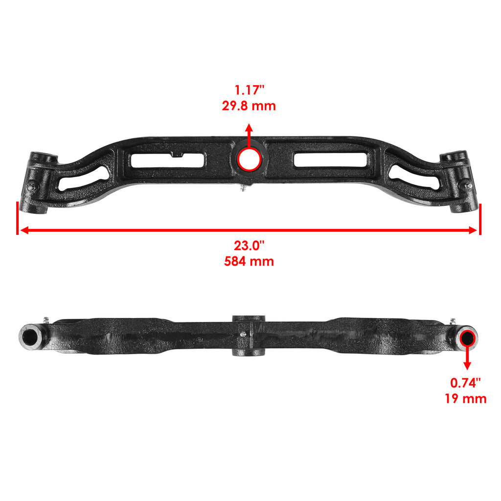 Front Axle Pivot Bar Replacement for John Deere D125 D130 D140 D150 (2007–2016)