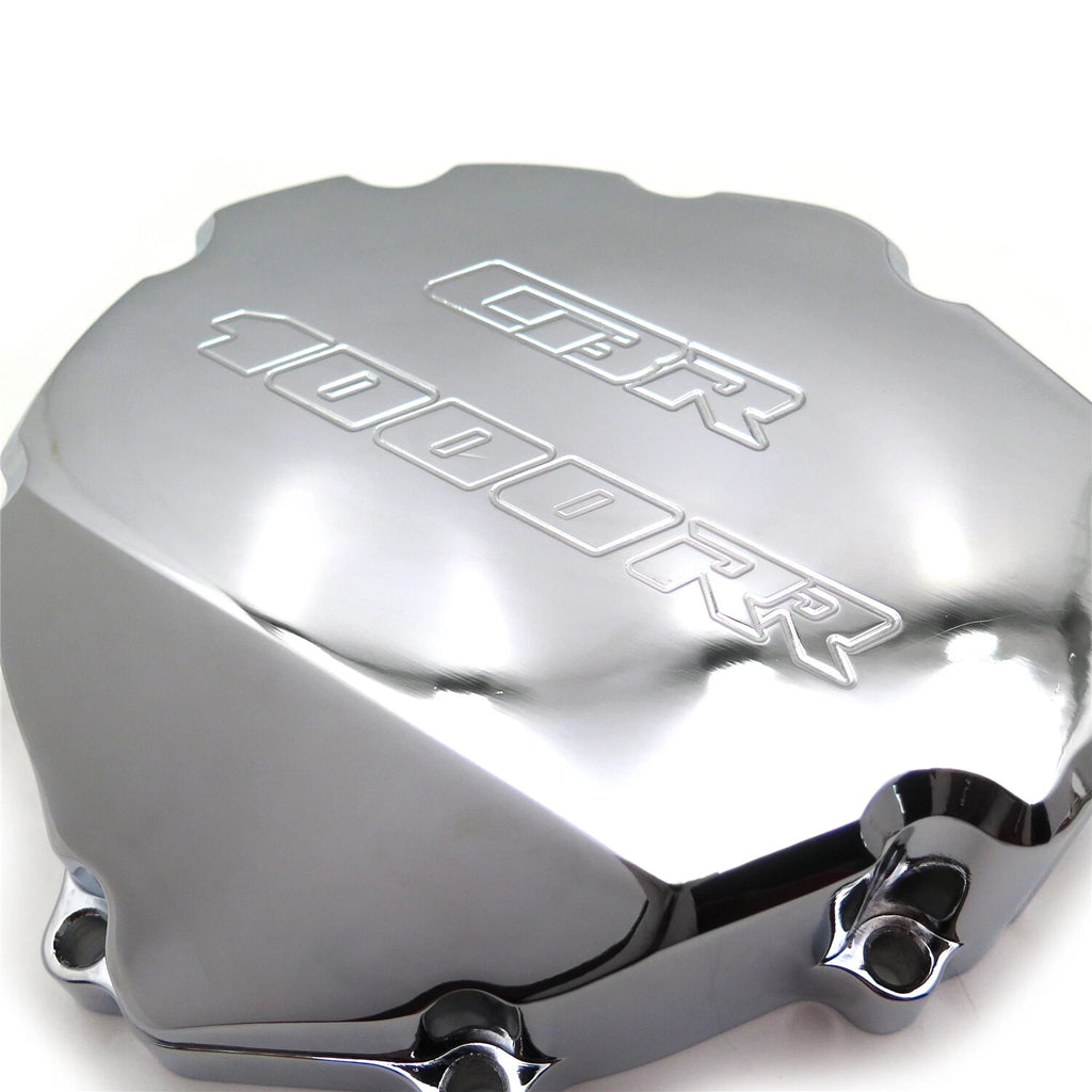 Engine Stator Cover for Honda CBR 1000RR (2008–2011) Chrome Left Logo
