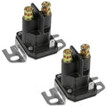 Starter Solenoid Relay for Briggs & Stratton 691656 Generator Engine (2 Pack)