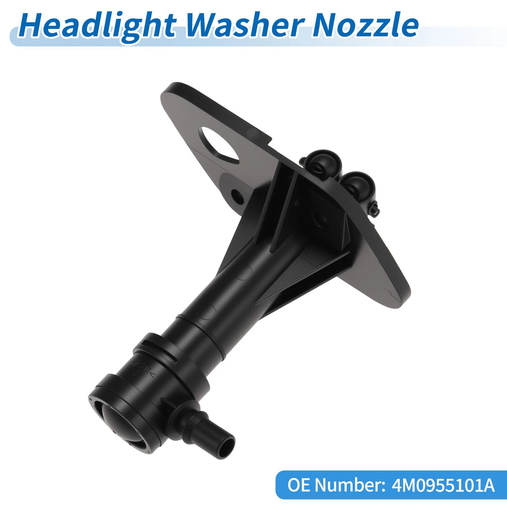 Left Headlight Washer Nozzle for Audi Q7 (2016–2020) 4M0955101A