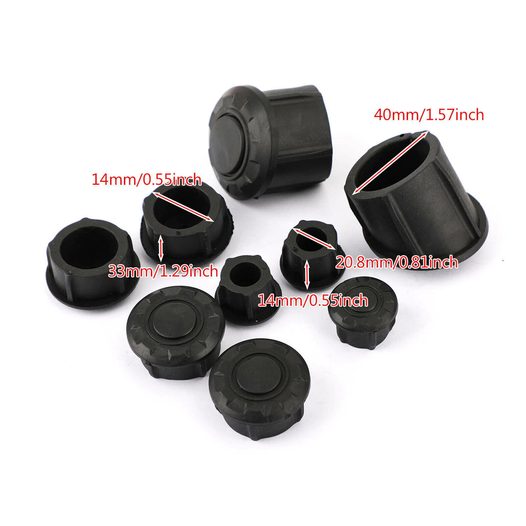 Set of 2 Frame Plugs for BMW R1200GS R 1200 GS LC Adventure (2014–2019)